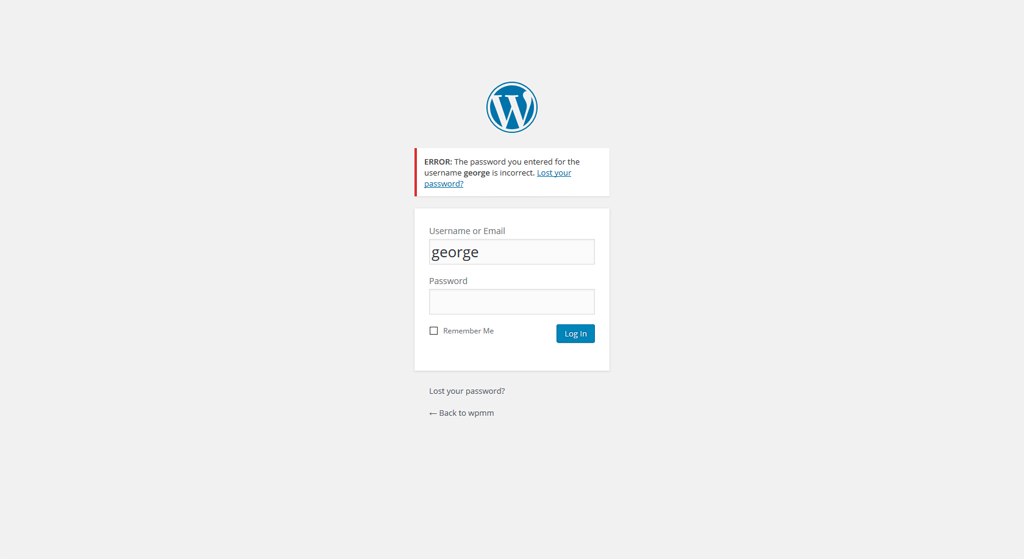 Login Page