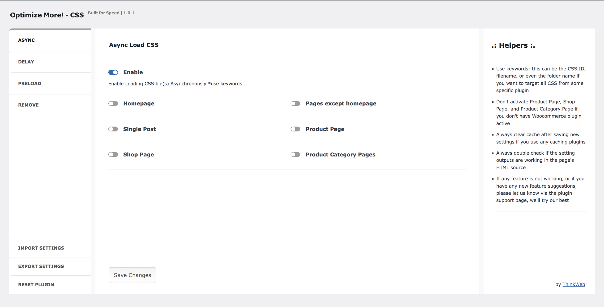 Async Load CSS (Loading CSS files Asynchronously)