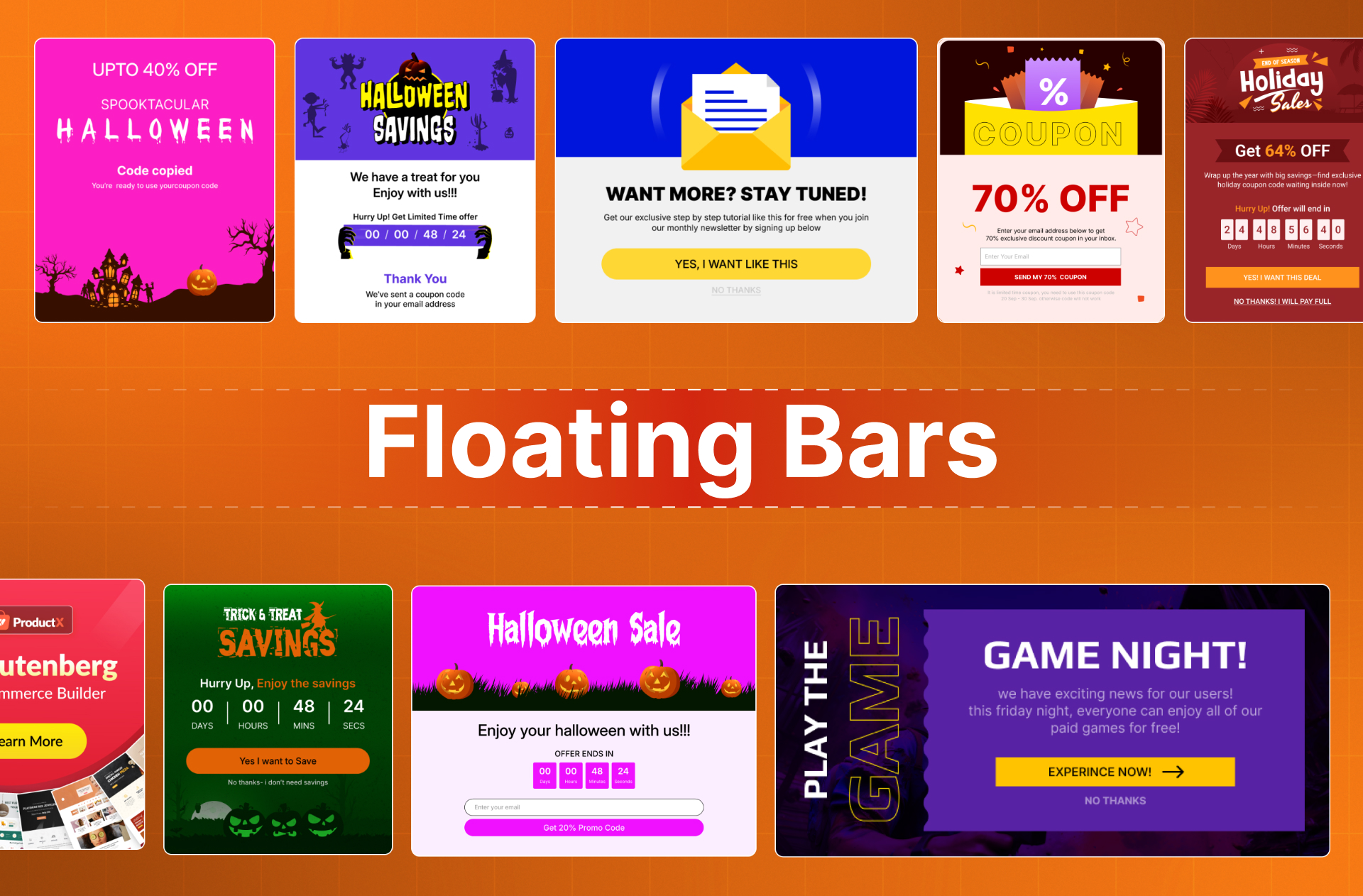 Floating Bars
