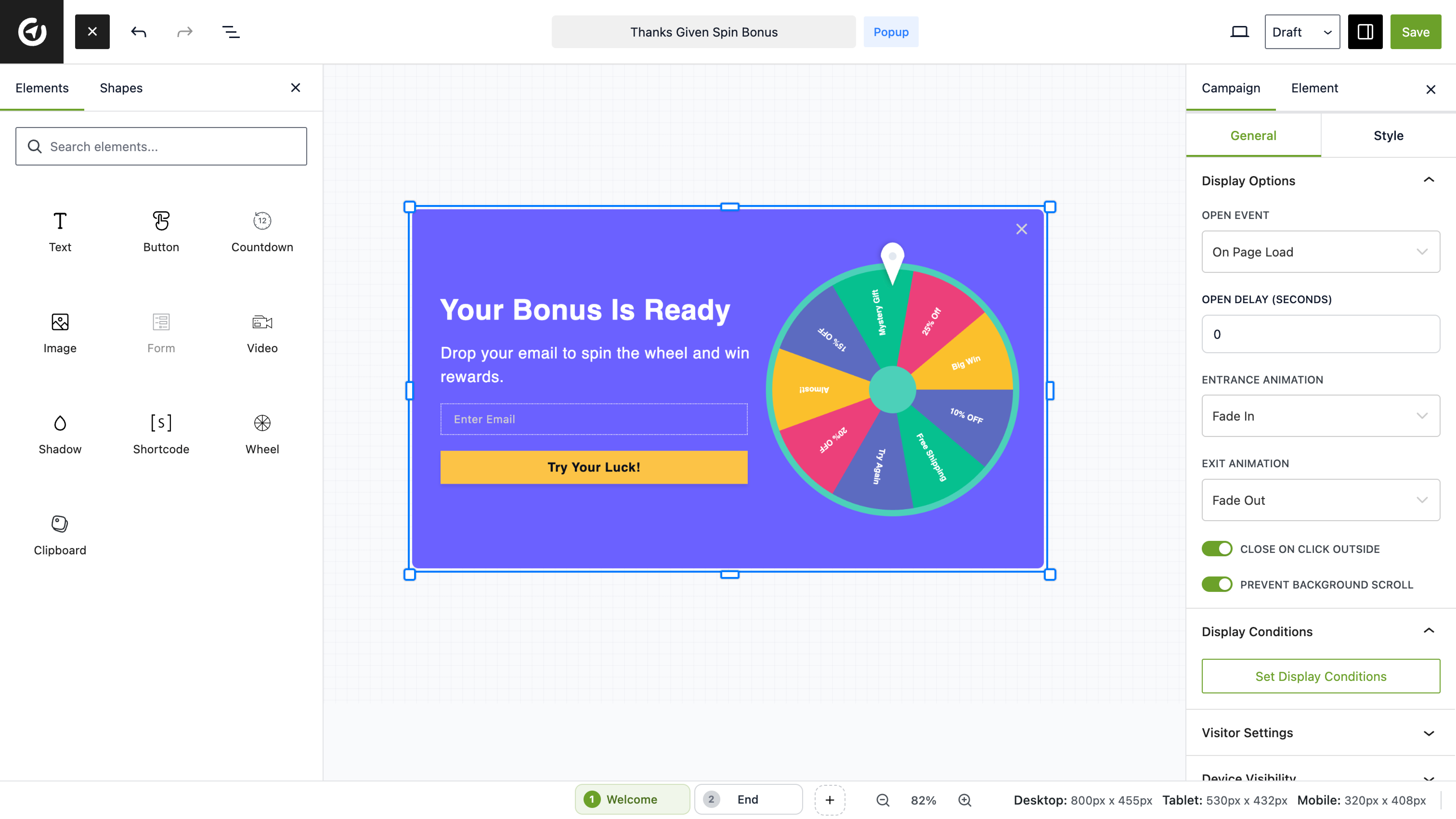 **Campaign Builder**