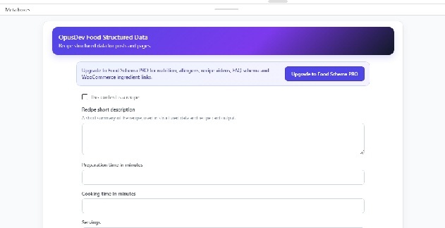 Blog post – describe your content to Google.