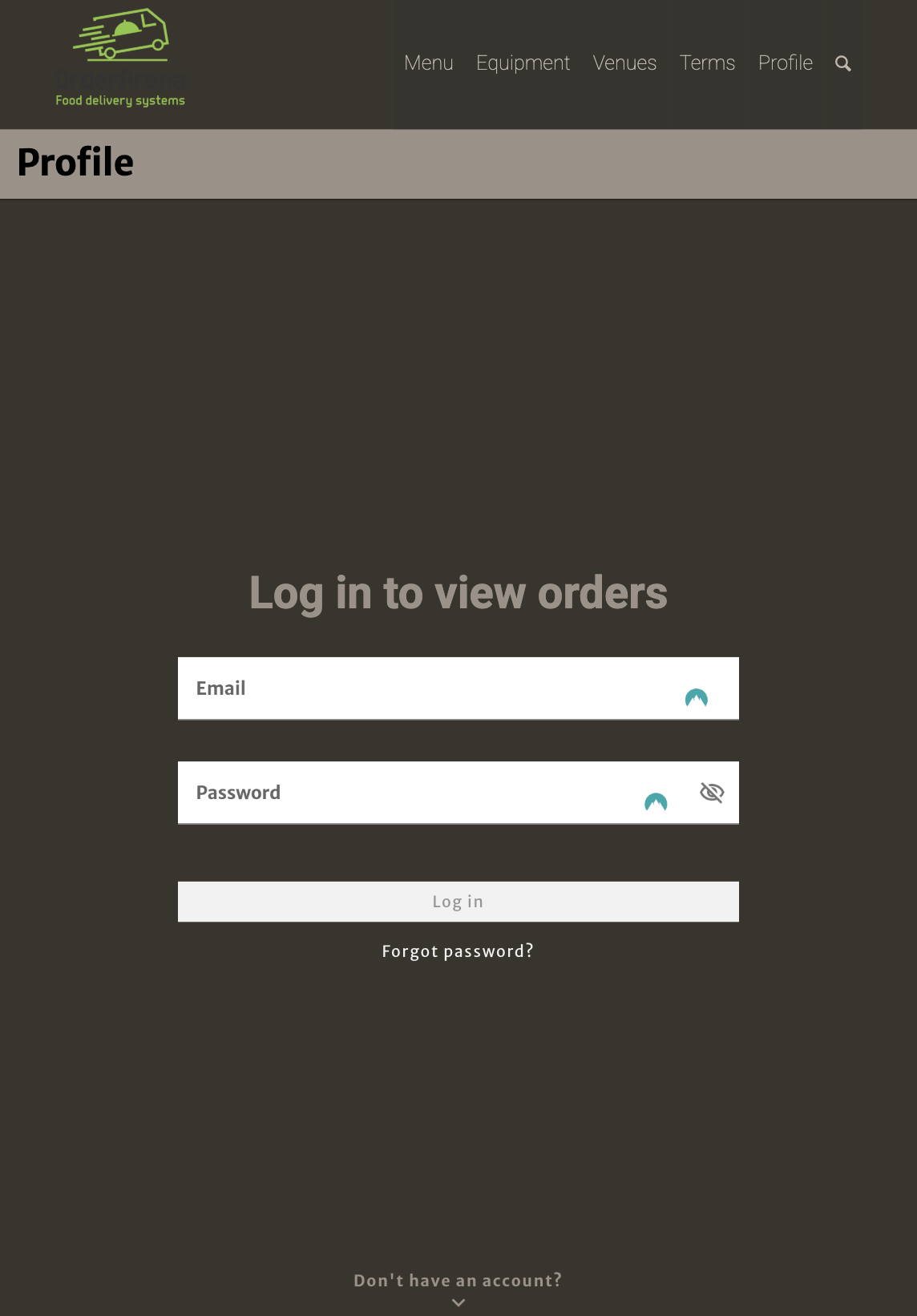 Predefined pages.
