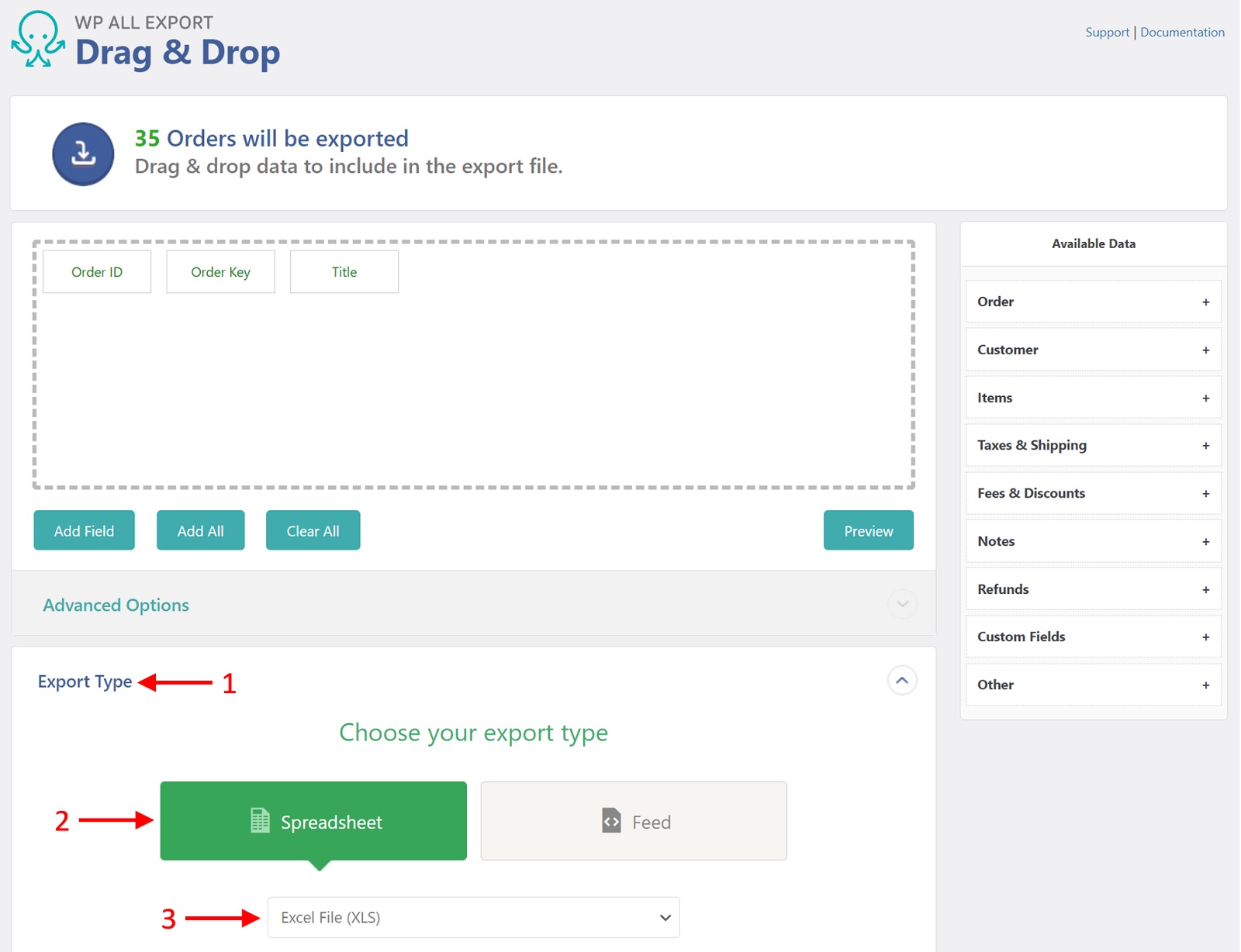 WooCommerce Export Orders to XML