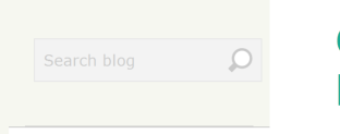 Search input in left sidebar
