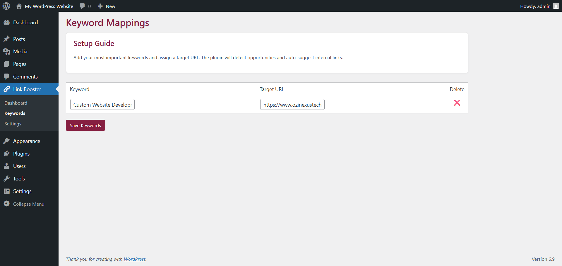 Orphan pages list (pages missing internal links)