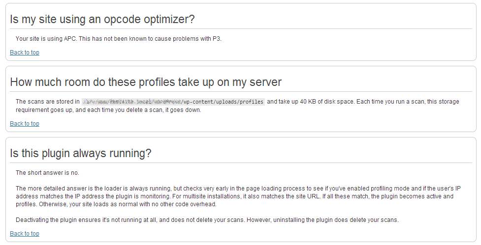 Use the advanced settings to activate debug mode, control cache busting, or lock down profiling to a set of IP addresses.
