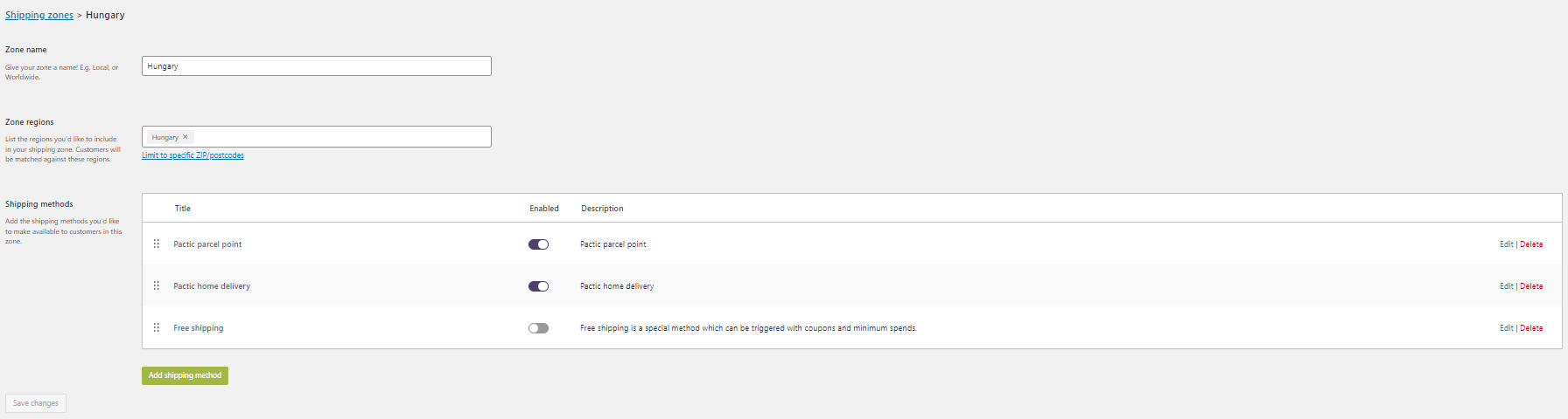 Add shipping method – Add our parcel point or home delivery solution as shipping method to yor shipping zone view screenshot-2.jpeg