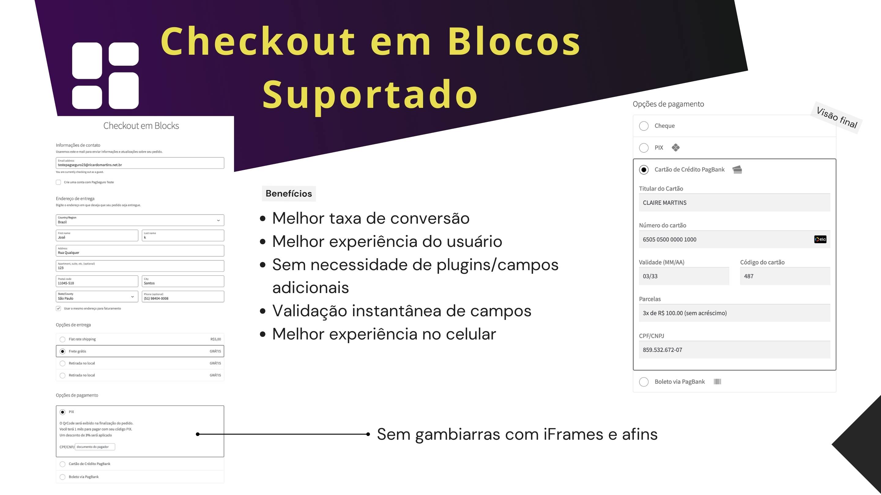 PIX - Tela de Sucesso