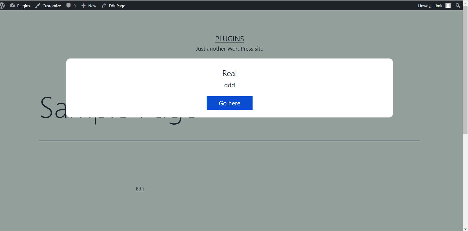 Popup View