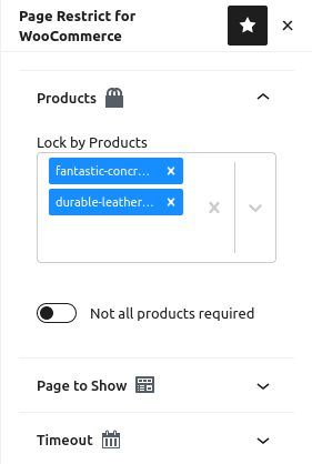 Gutenberg block - General block settings