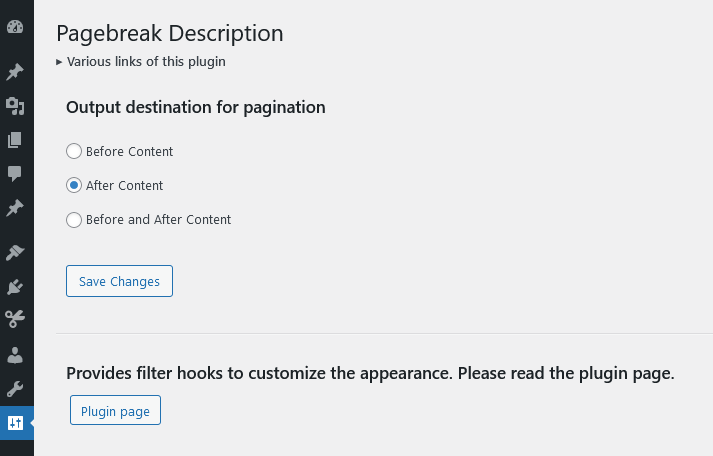 Management screen
