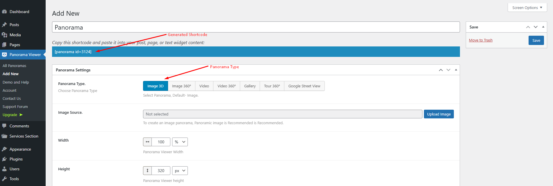 Configuration & Shortcode Generator