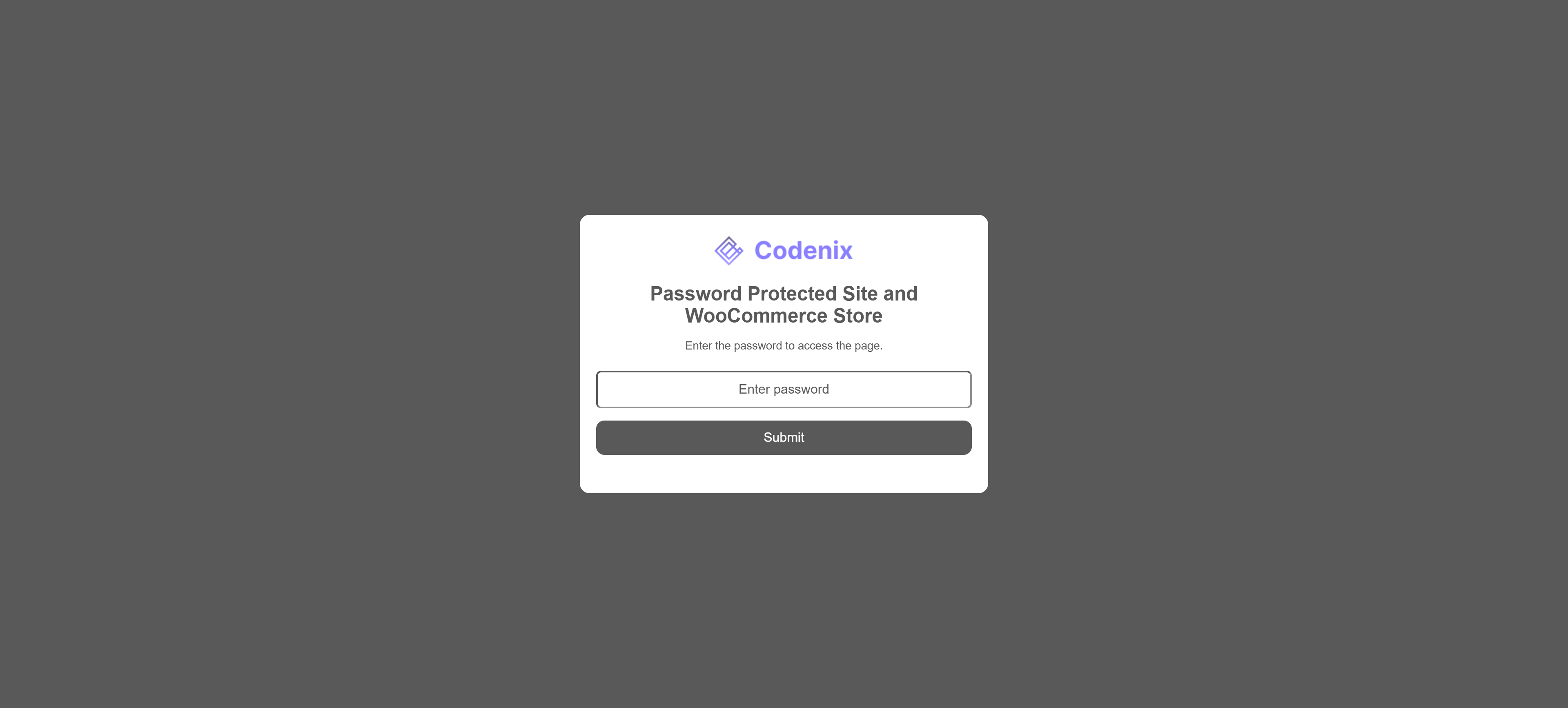 Protected Page