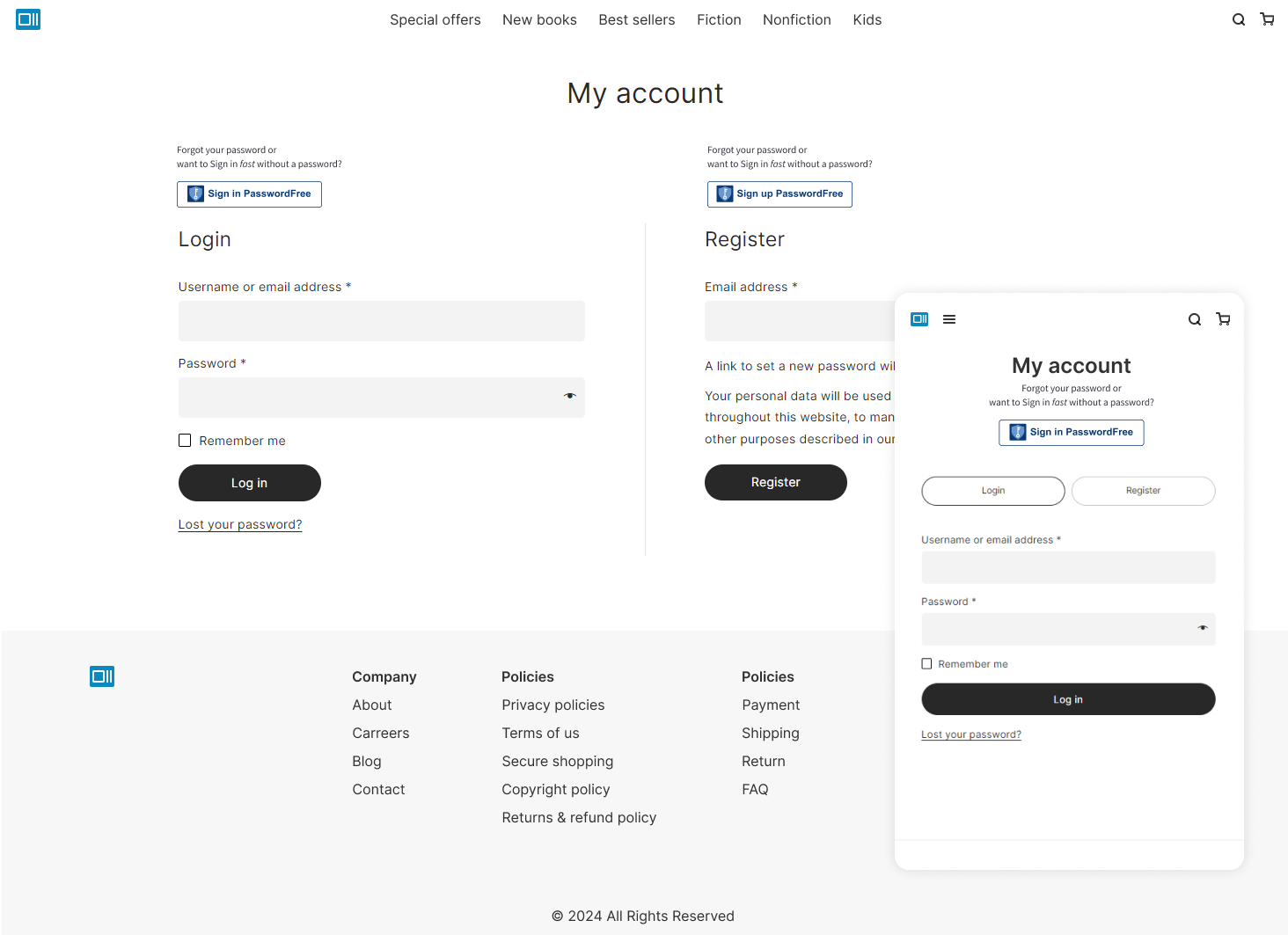 Site example