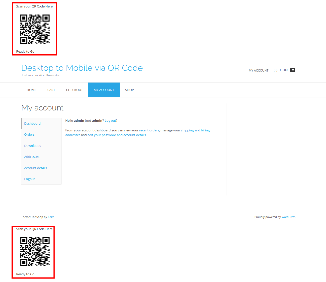 Qr code will show  like this