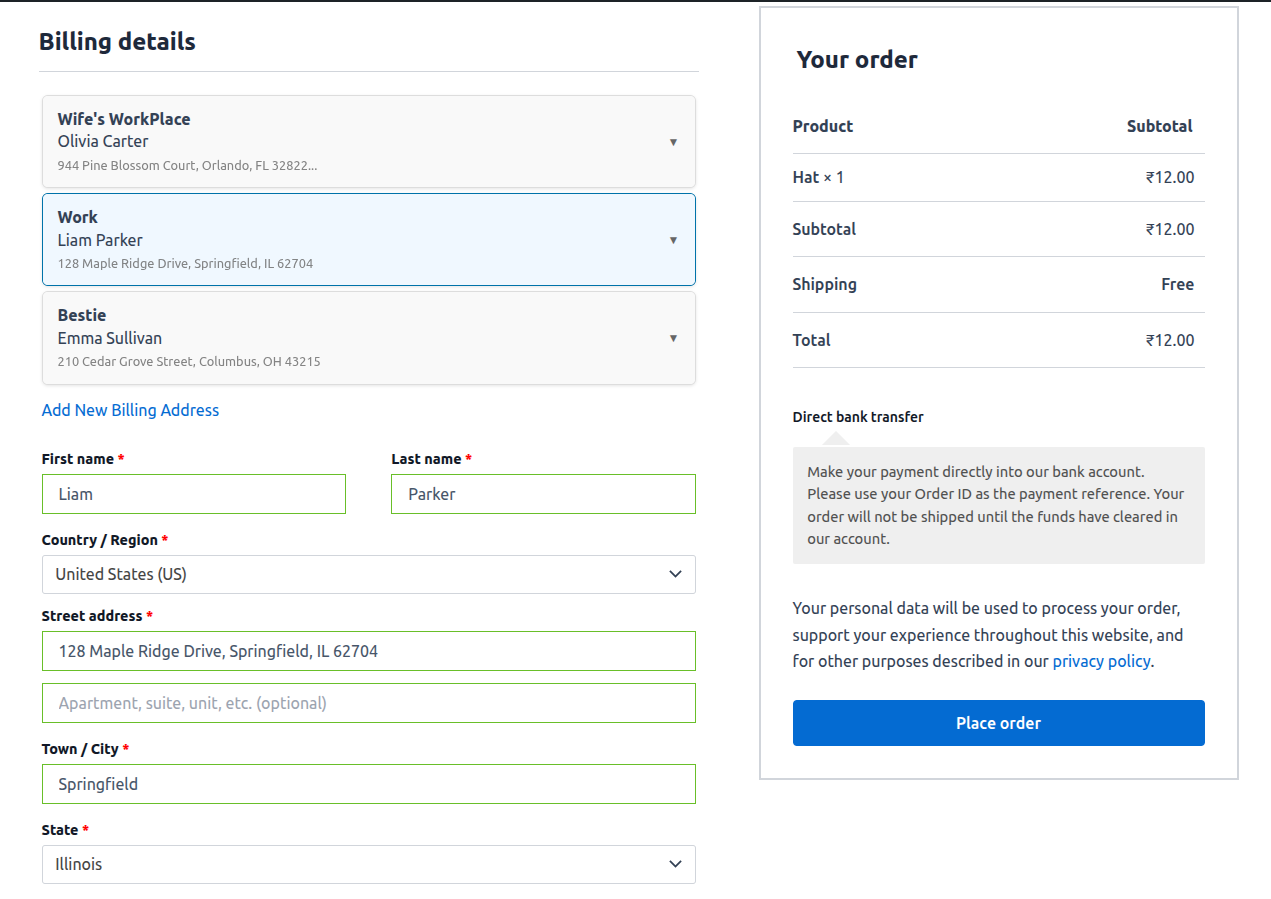 Template Layout Three