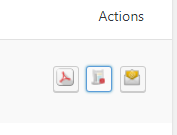 Quick Invoice and Packing Slips email/download/print/view buttons