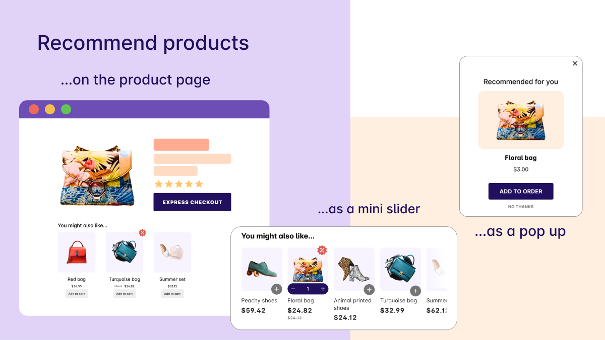 Add an Express Checkout button to the product page, cart page, or anywhere else