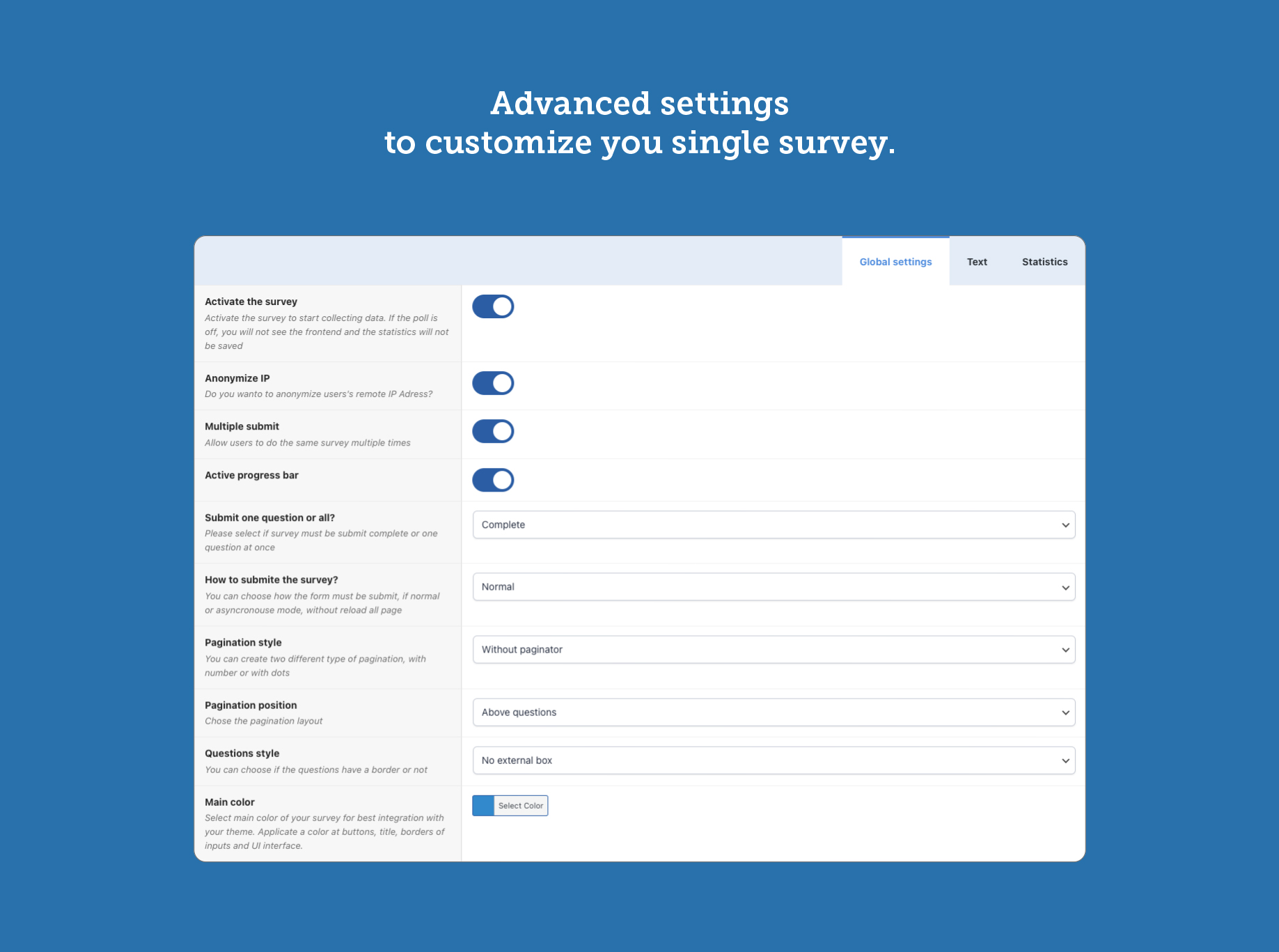 Visit your page and start to collecting data