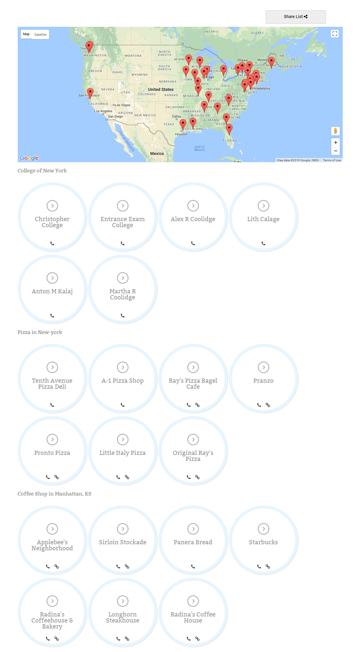 Front end style 4 template