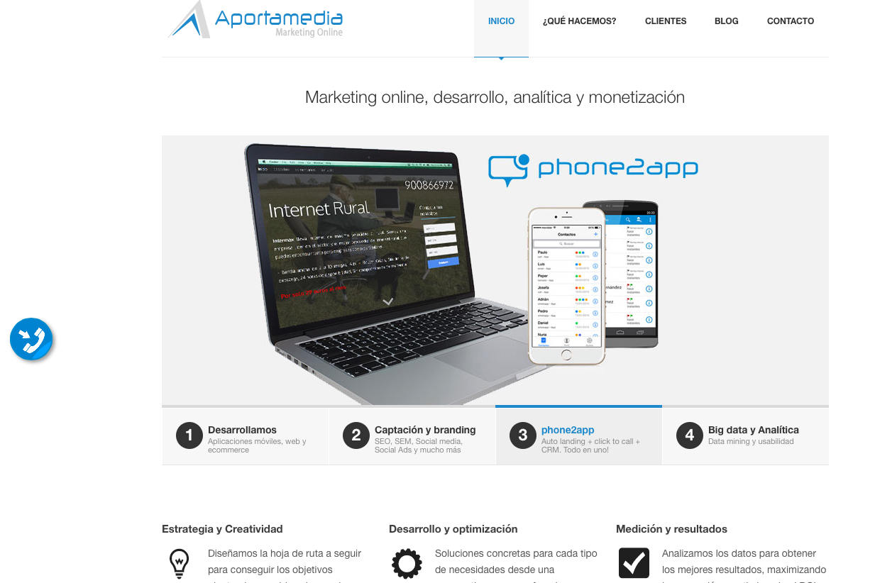 Aquí vemos el formulario creado, una vez que el usuario hace click en el widget.