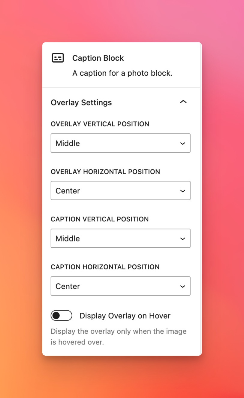 Crop, replace, and adjust the accessibility options for your photo.
