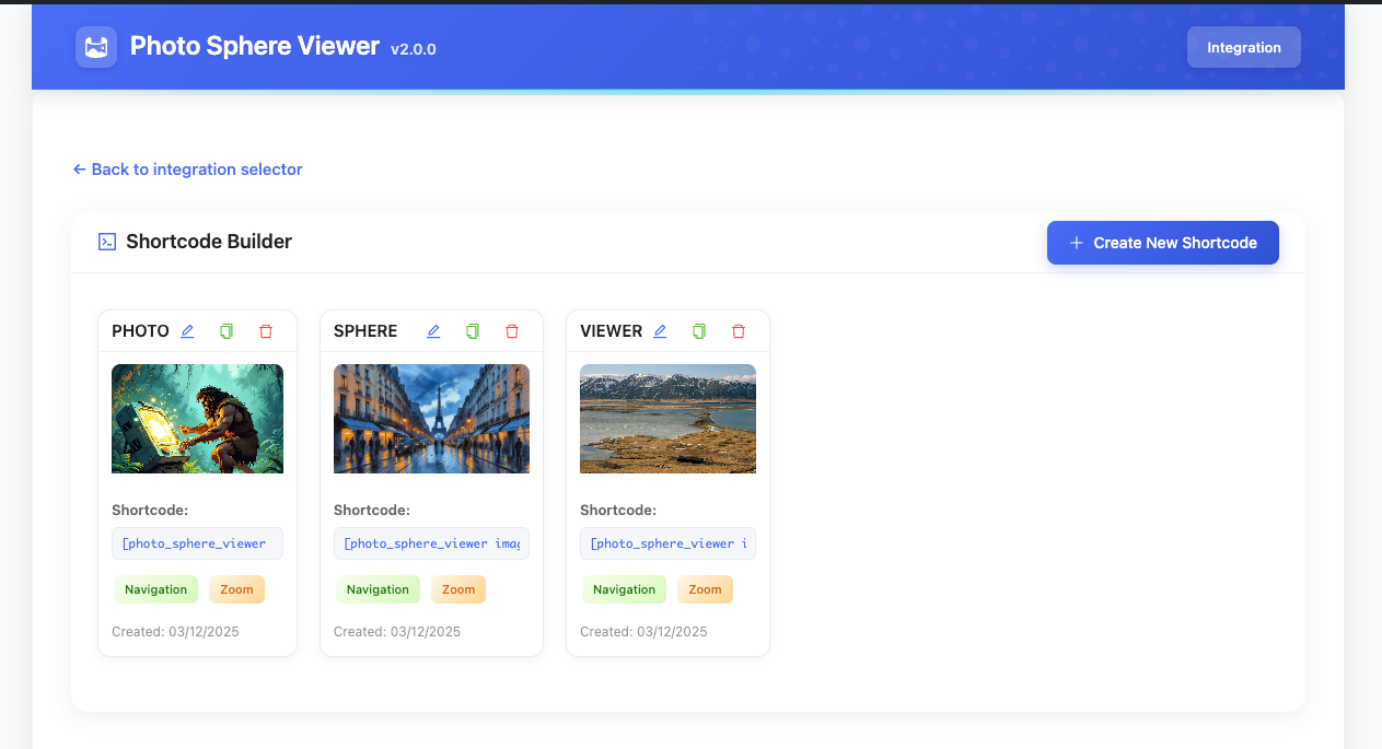Elementor settings panel for customizing the viewer