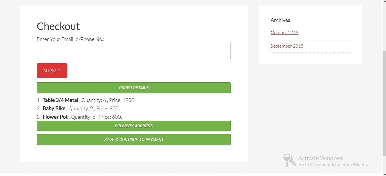 Login Page