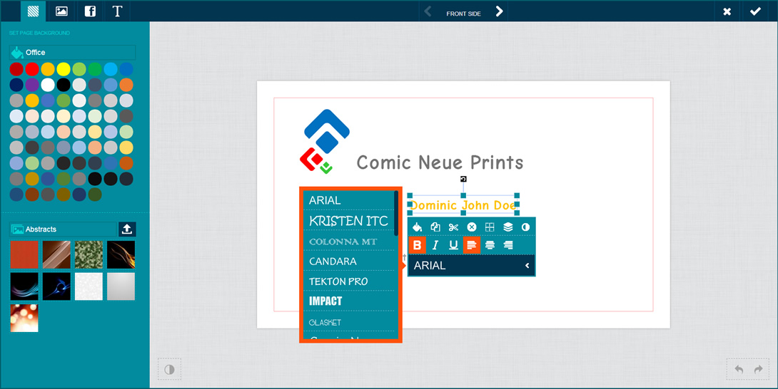 Admin theme manager