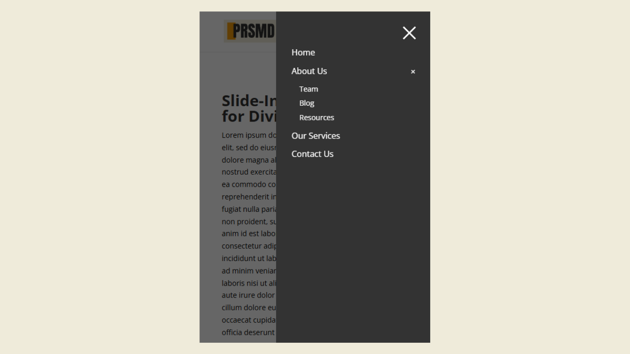 Plugin settings panel in WordPress admin