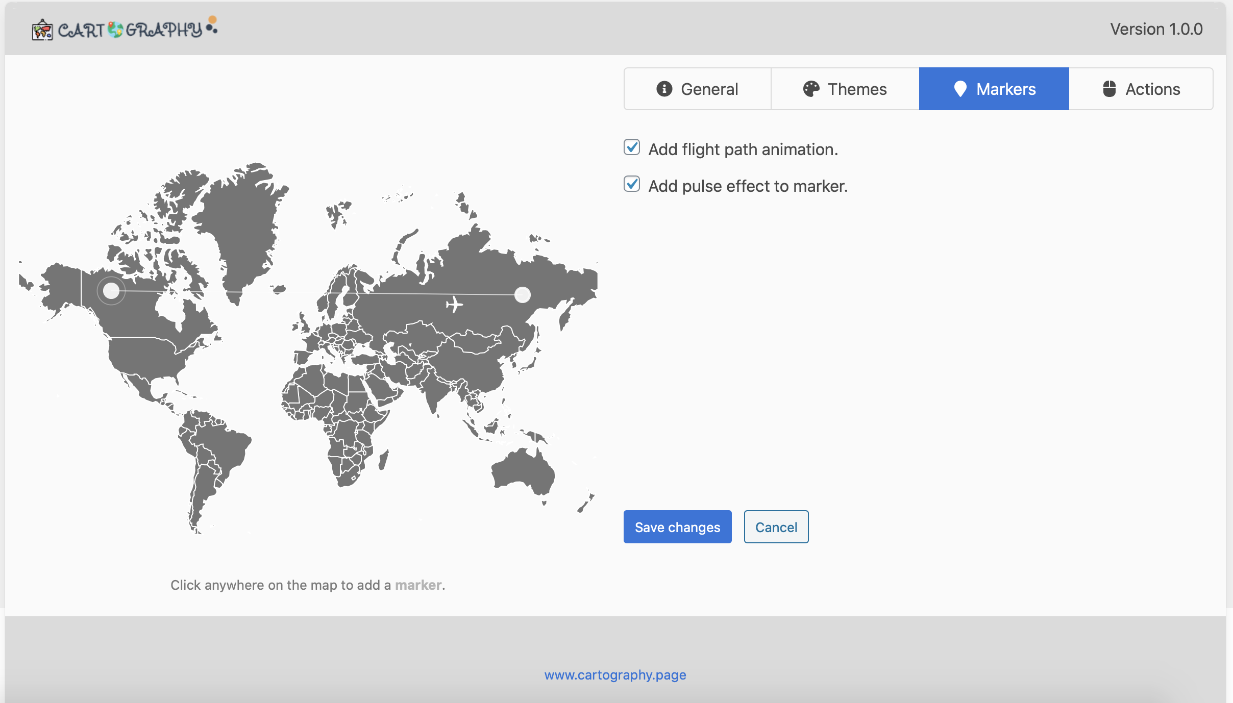 Preview of the map.