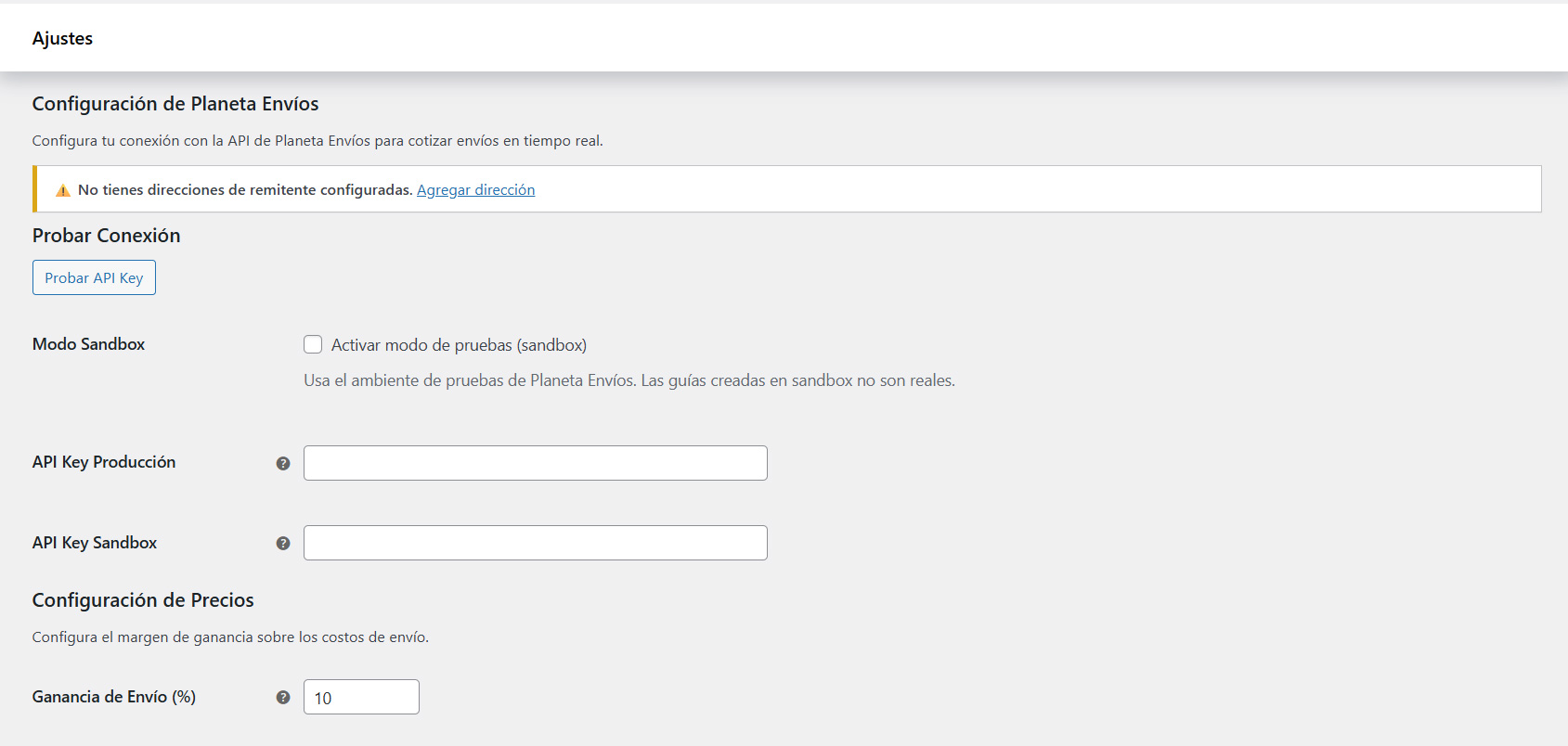 Integración con API Key