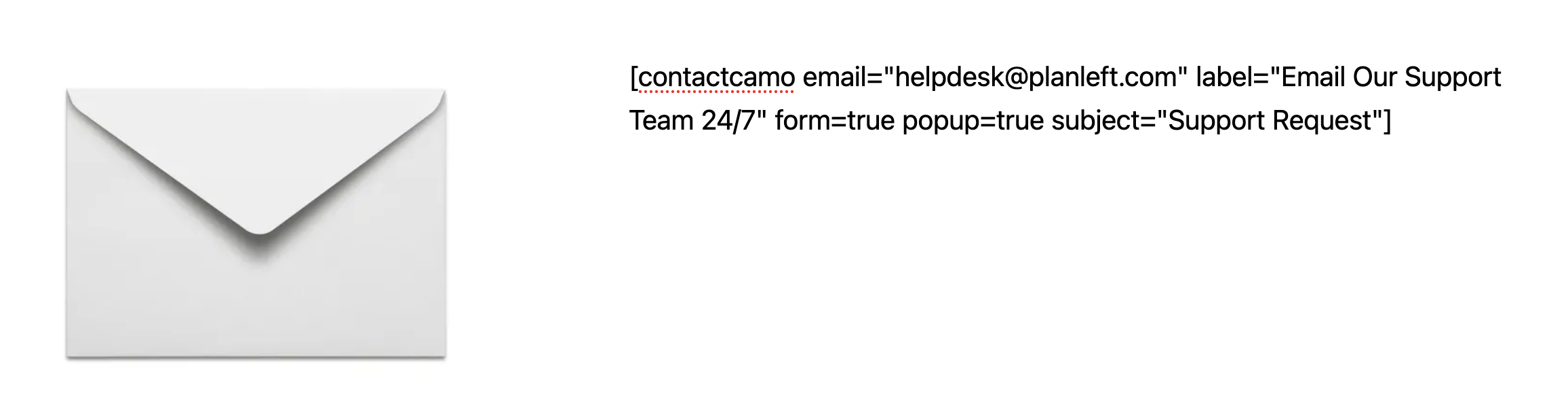 Configurable options.