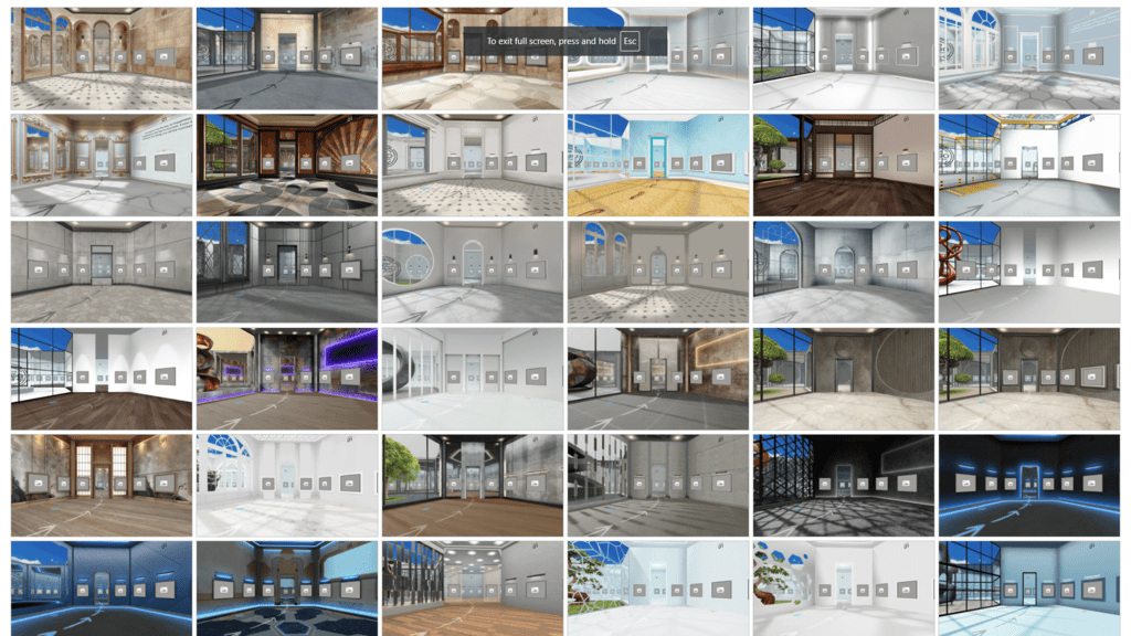 **Theme** - Dozens of ready-made gallery design templates.