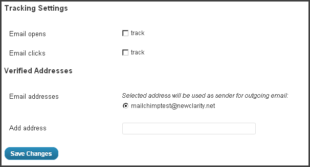 Plugin settings