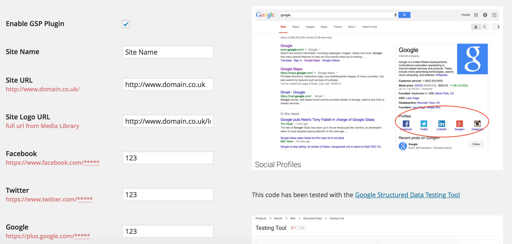Here’s a quick look at the settings page.