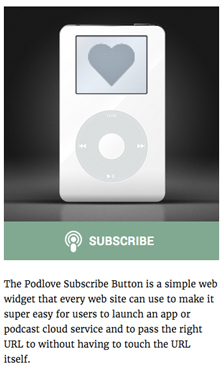 The Subscribe button widgets provides an easy way to include your button in your blog.