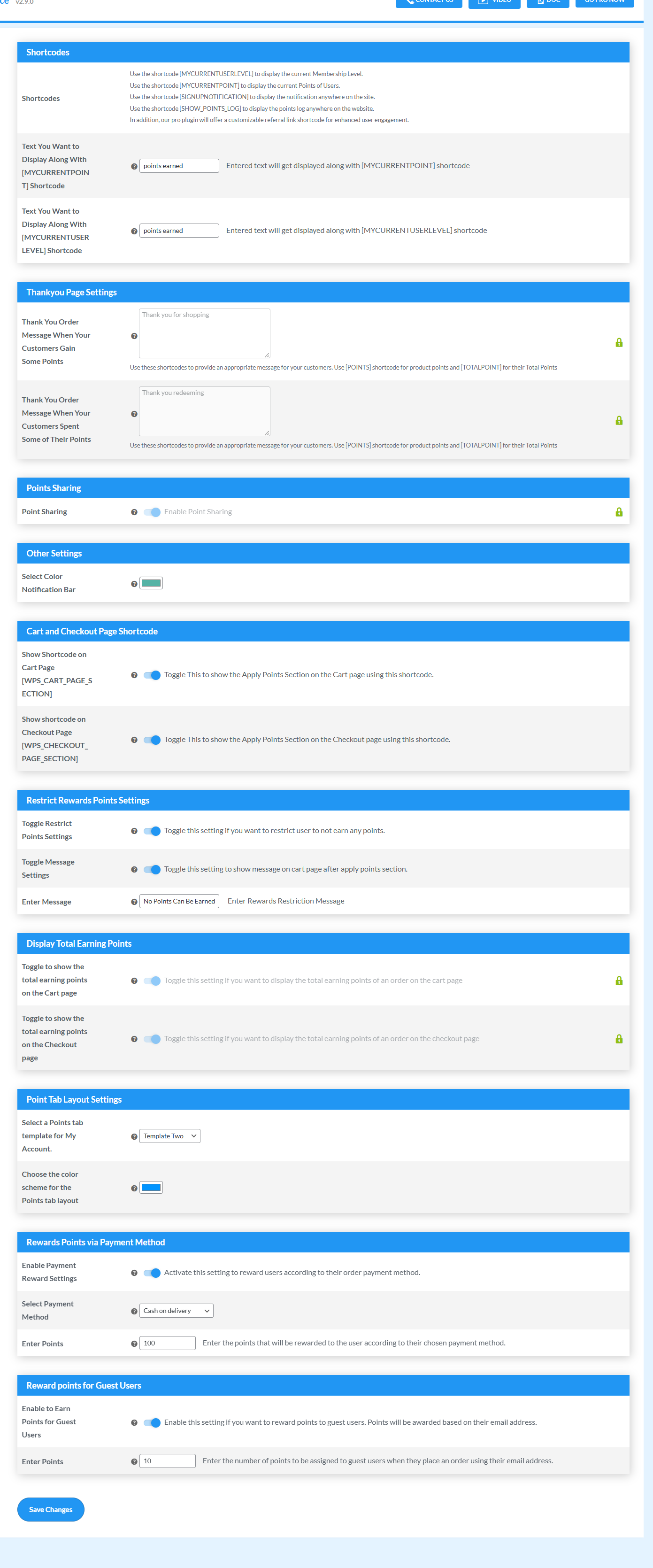 **Earn Points Per Currency Setting** - Allow customers to earn on every currency spent