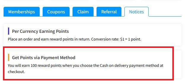 **Assign Product Points** - Customers can purchase and get the assigned points.