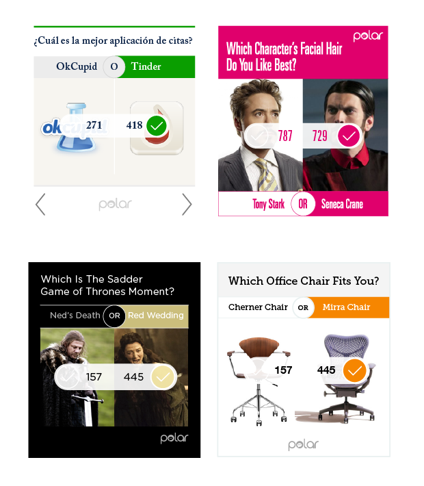 Customize the look/feel of Polar Polls to match your theme