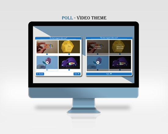 An example of plugin in action (Poll Admin)