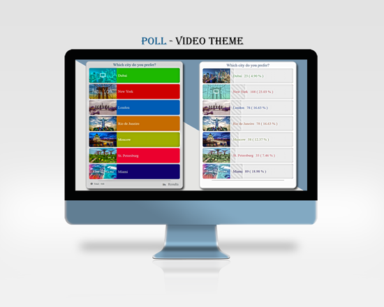 An example of plugin in action (Poll Builder)