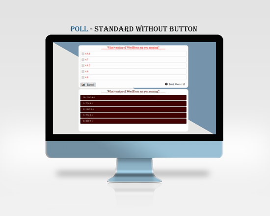 An example of plugin in action (Image Poll Theme)