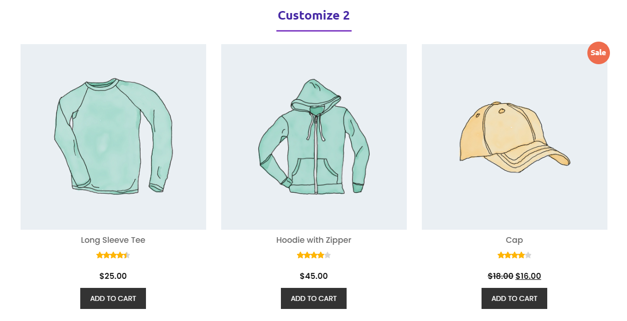 Customize 2