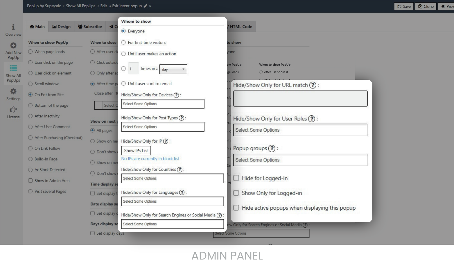 Advanced Targeting Controls — Show the Right Message to the Right Audience