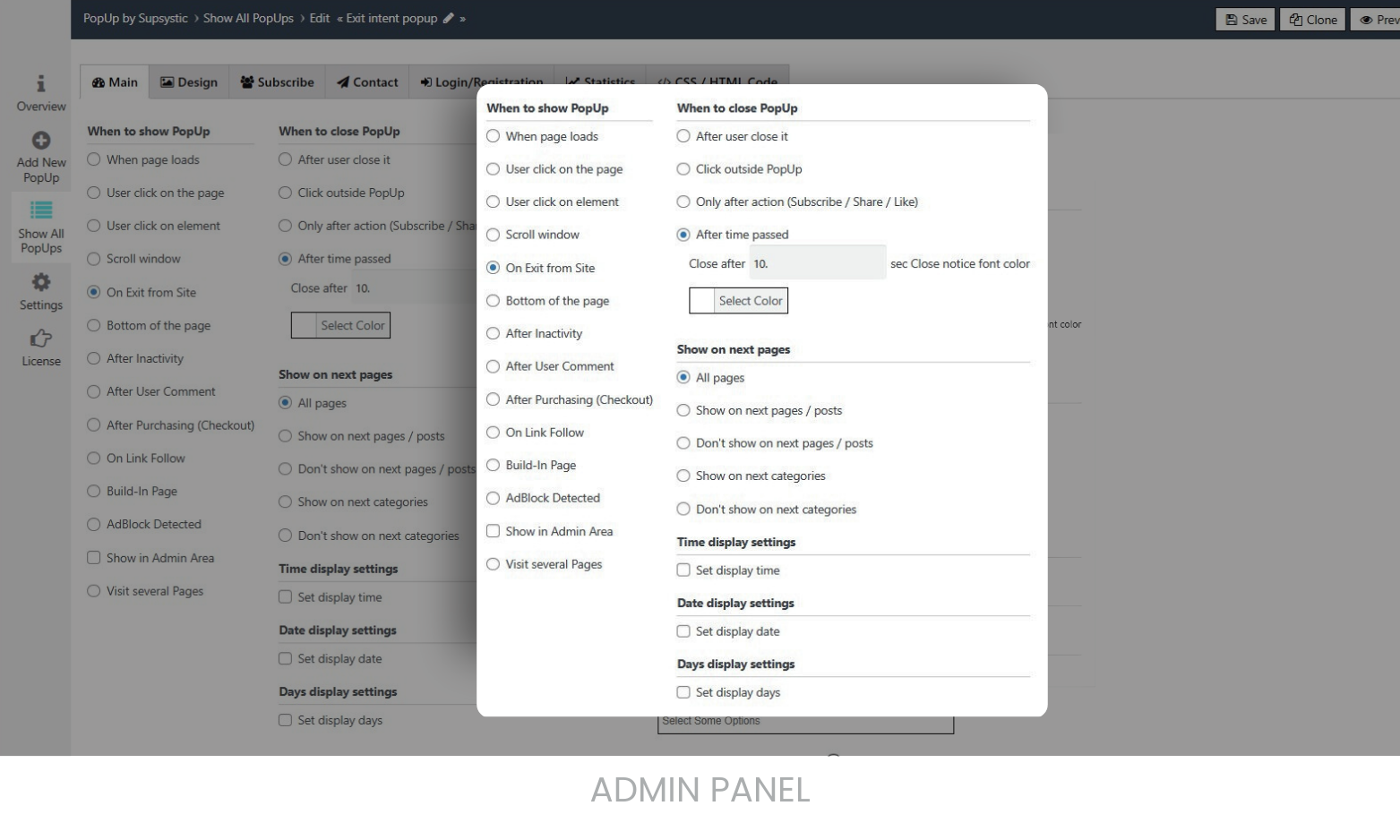 Smart Timing Triggers — Exit Intent, Scroll, Time Delay & More