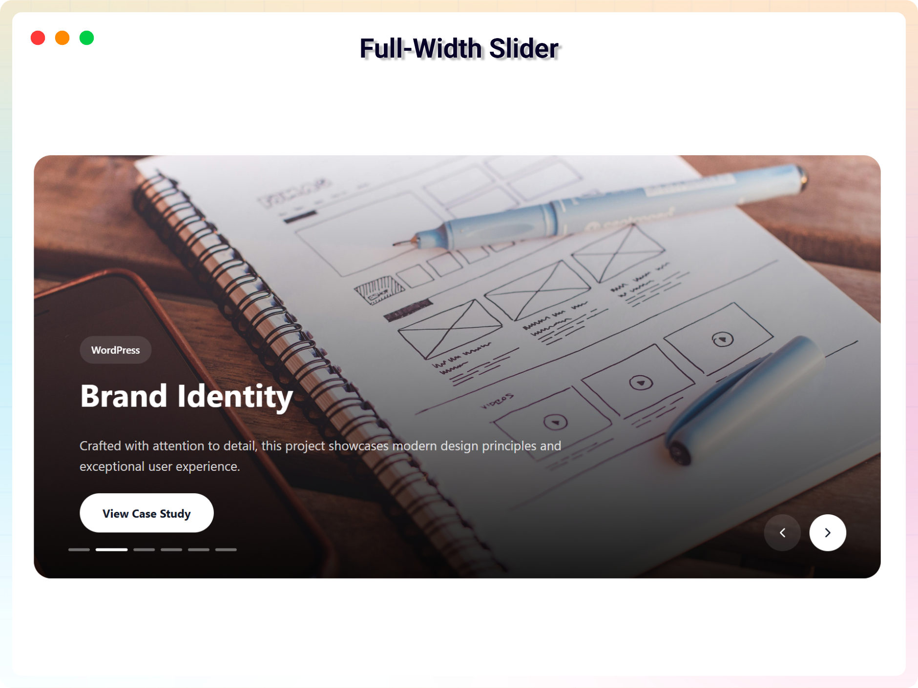 Gutenberg Block Settings 1