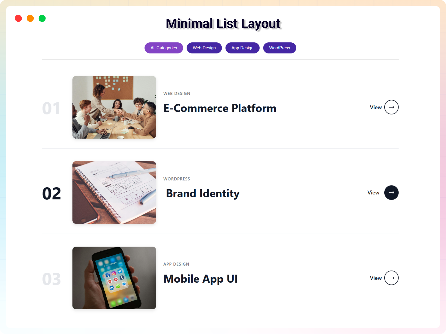 Gutenberg Block Settings 2