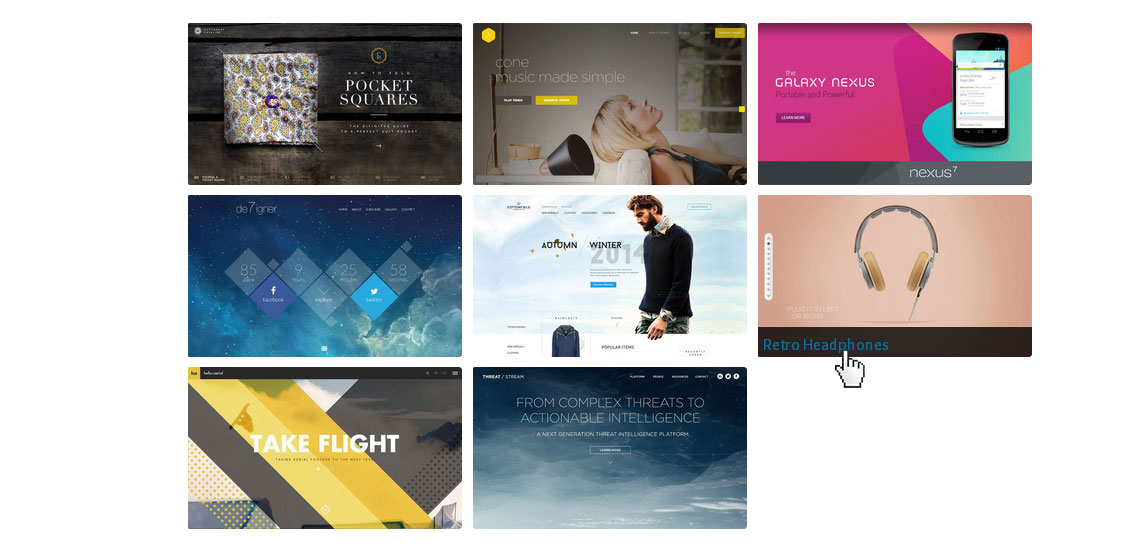 [View 1](https://huge-it.com/wordpress-plugins-portfolio-gallery-demo/#plugin_demo_wrapper) - Blocks Toggle Up/Down