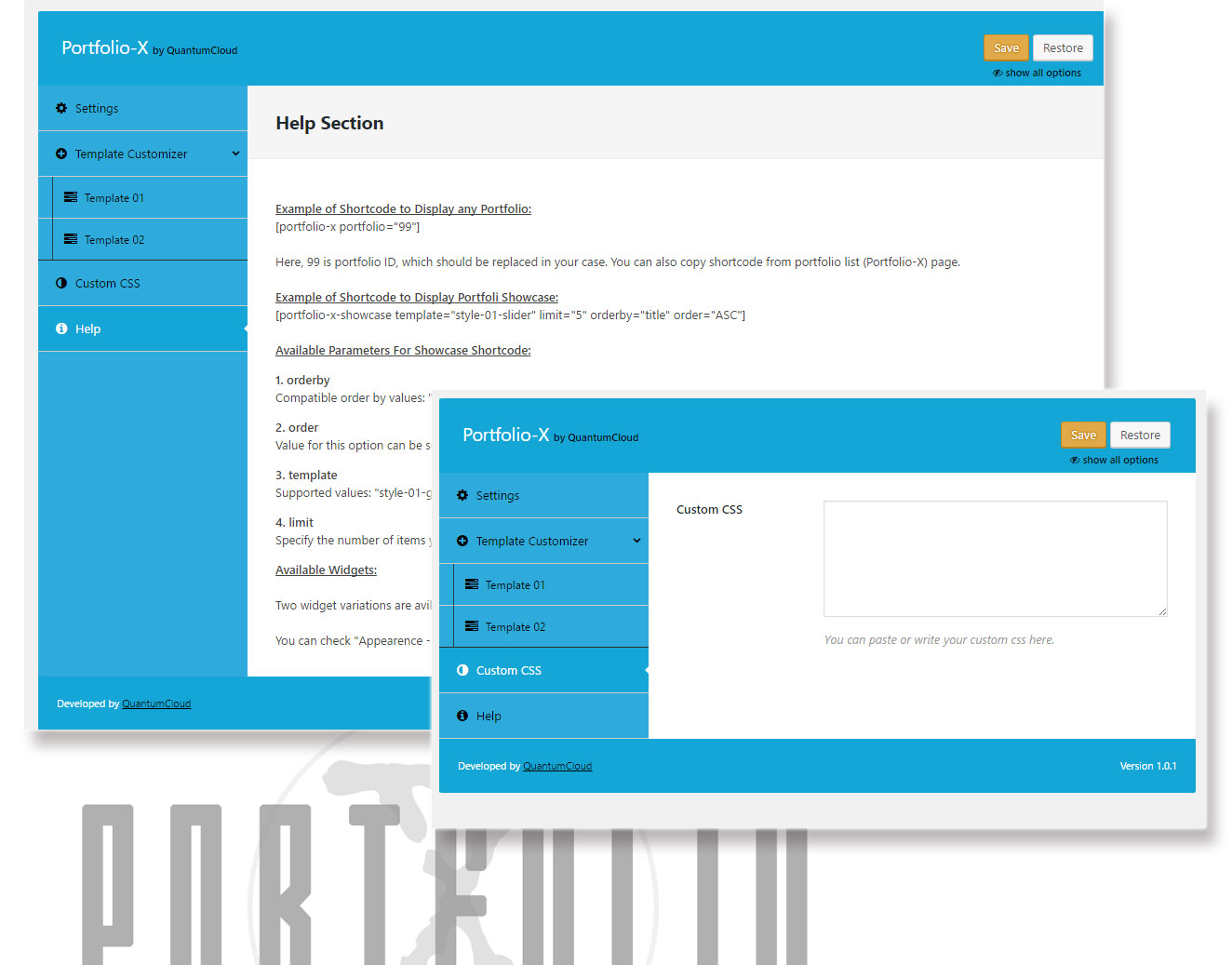 Front End Template 03